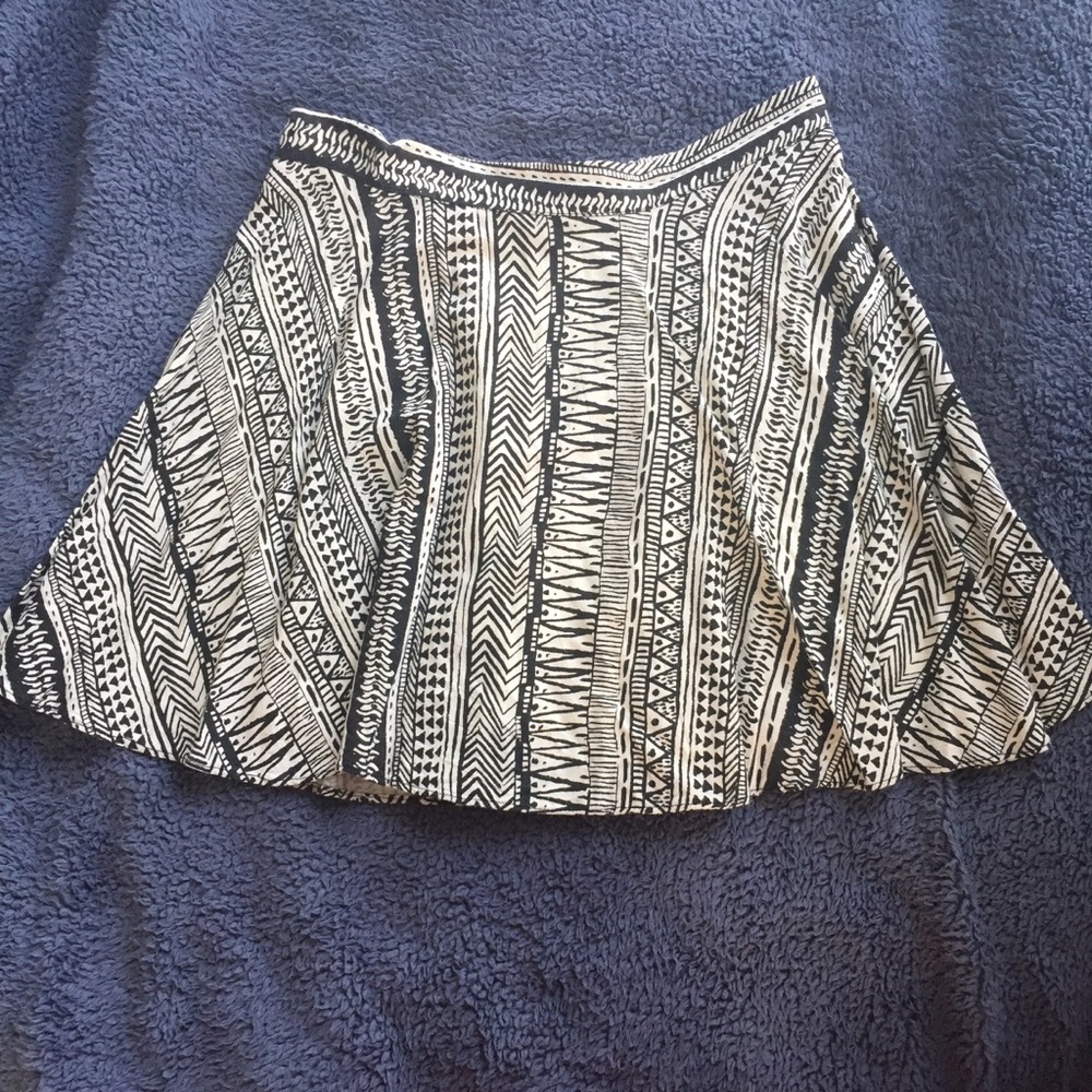 Tribal Print Skirt